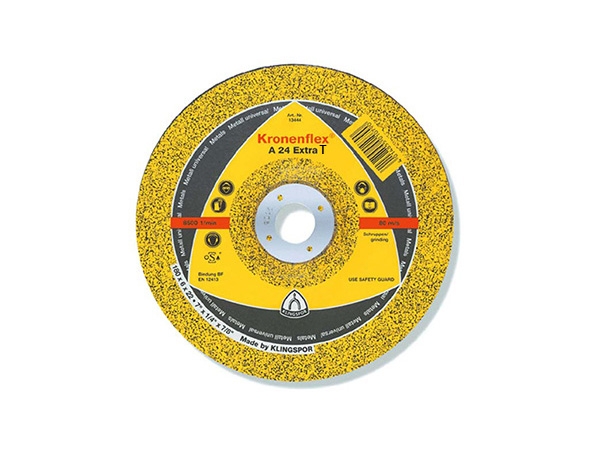 Brusna ploča A 24 EXTRA T, 180 x 8 x 22,23 mm, konveksna