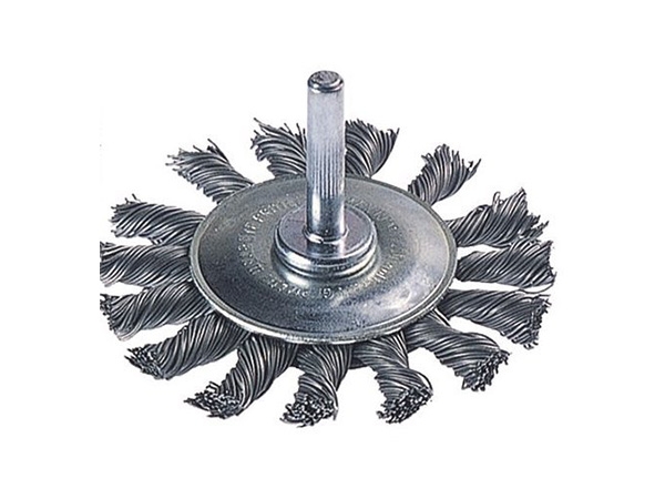 Čelična žičana četka, prečnik 70 mm, Wolfcraft