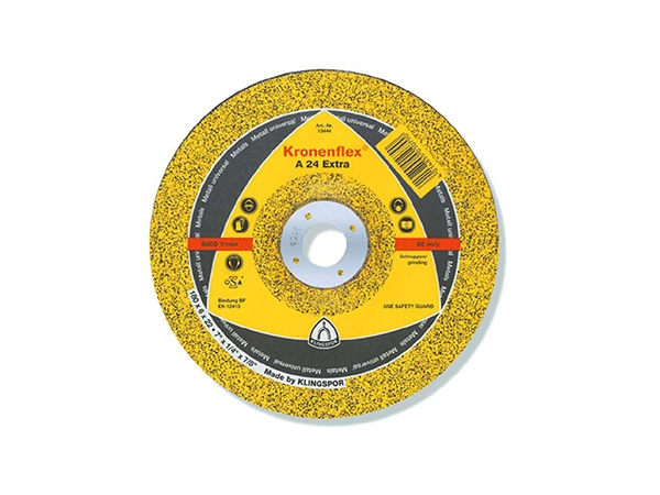 Brusna ploča A 24 EXTRA, 125 x 6 x 22,23 mm, konveksna