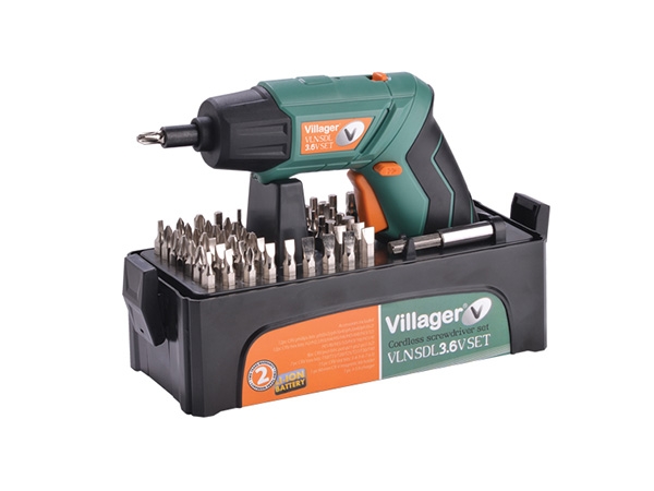Akumulatorska bušilica / odvijač VLN SDL 3.6 SET