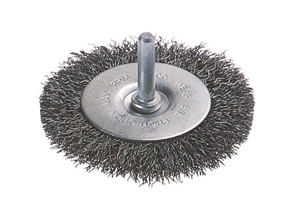 Čelična žičana četka, prečnik 50 mm, Wolfcraft